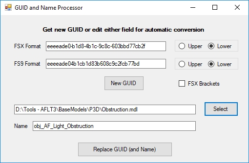 GUID and Name Processor