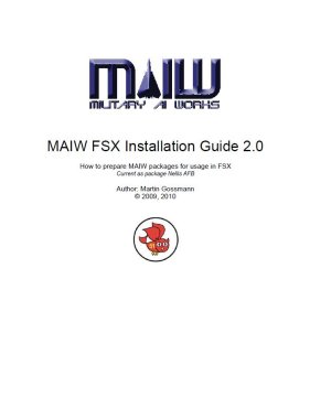 MAIW FSX Installation Guide